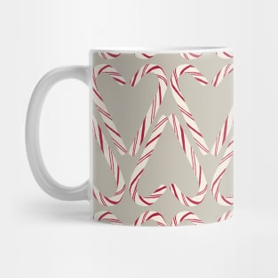 Candycane zigzag pattern Mug